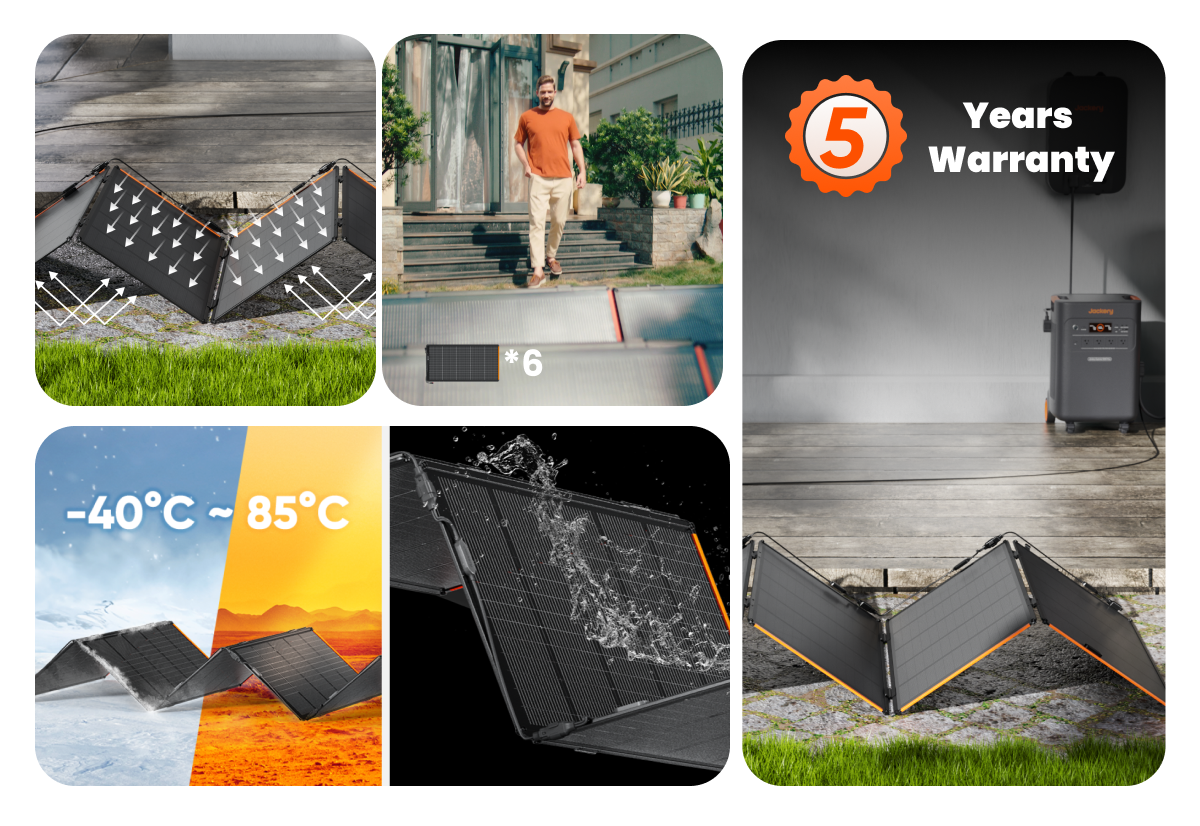 Jackery Solarsaga 500X solar panel 500W rental per day