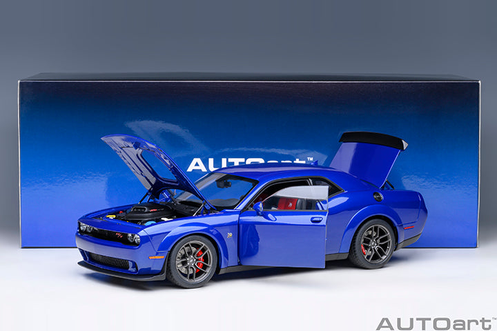 71772 Dodge Challenger R/T Scat Pack Widebody 2022, Indigo Blue