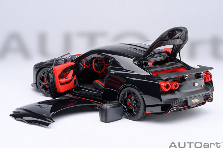 77513 NISSAN GT-R50 BY ITALDESIGN (BLACK/MATT BLACK)
