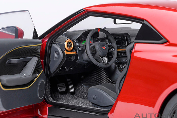 77514 NISSAN GT-R50 BY ITALDESIGN (METALLIC RED / GOLD)