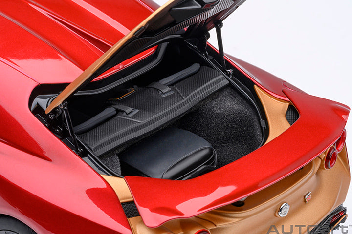 77514 NISSAN GT-R50 BY ITALDESIGN (METALLIC RED / GOLD)