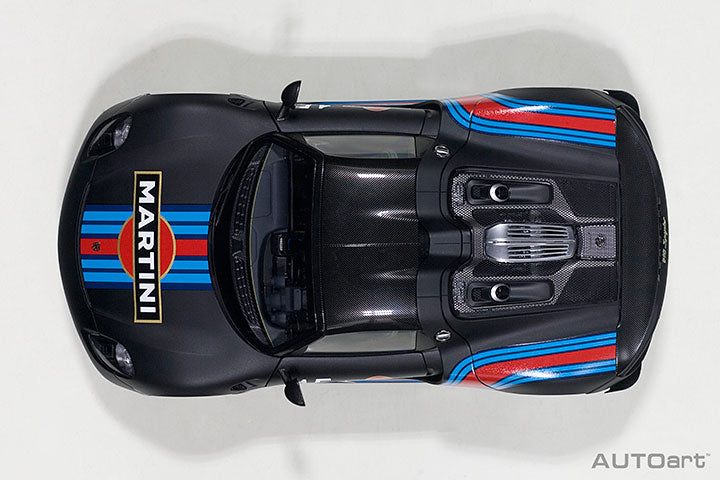 77929 Porsche 918 Spyder Weissach Package (Liquid Metal Chrome Blue)