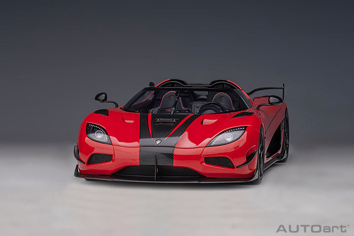 79022 Koenigsegg Agera RS, Chilli Red/Carbon Black/Black Accents