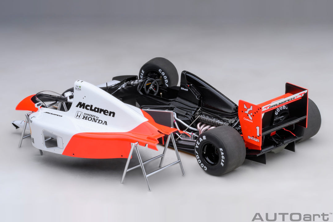 89140 McLaren Honda MP4/6 1991 A. Senna #1 With McLaren Logo