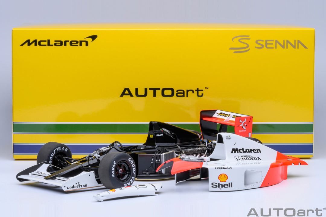 89140 McLaren Honda MP4/6 1991 A. Senna #1 With McLaren Logo