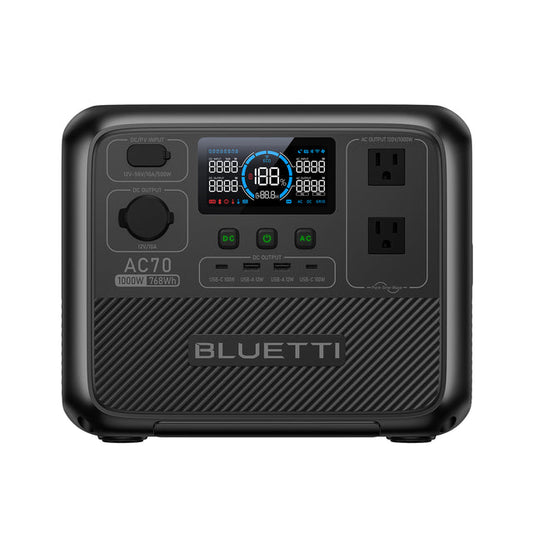BLUETTI AC70 Power Station 768Wh Rental per day