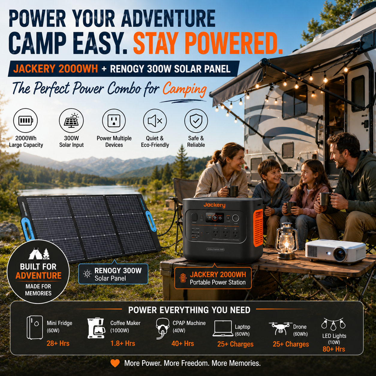 Off-Grid 2000 Power Combo Rental