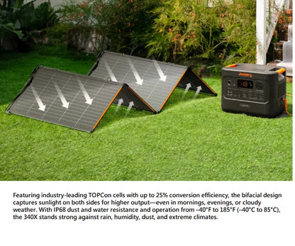 NEW! Jackery  340X solar panel 340W rental per day