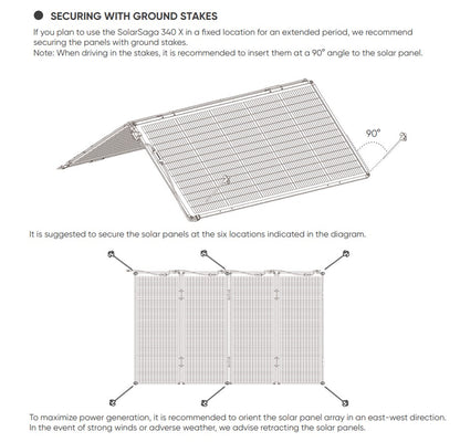 NEW! Jackery  340X solar panel 340W rental per day