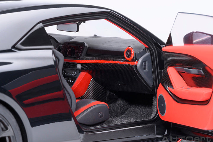 77513  NISSAN GT-R50 BY ITALDESIGN (BLACK/MATT BLACK)