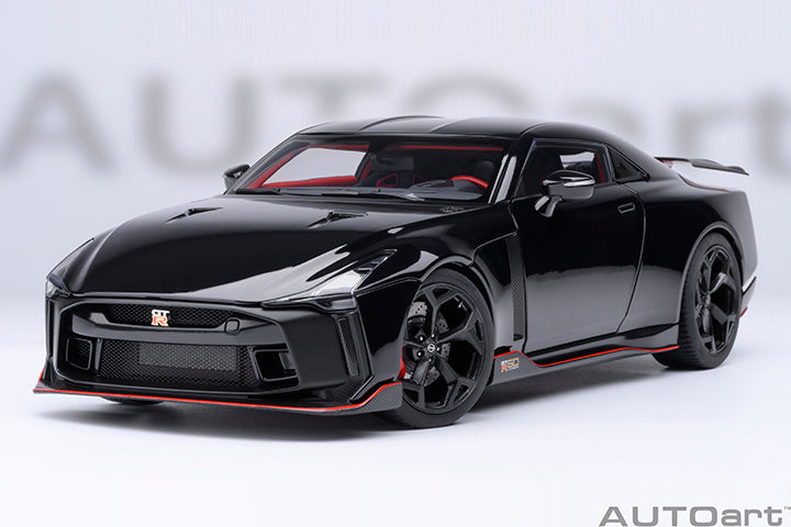 77513  NISSAN GT-R50 BY ITALDESIGN (BLACK/MATT BLACK)