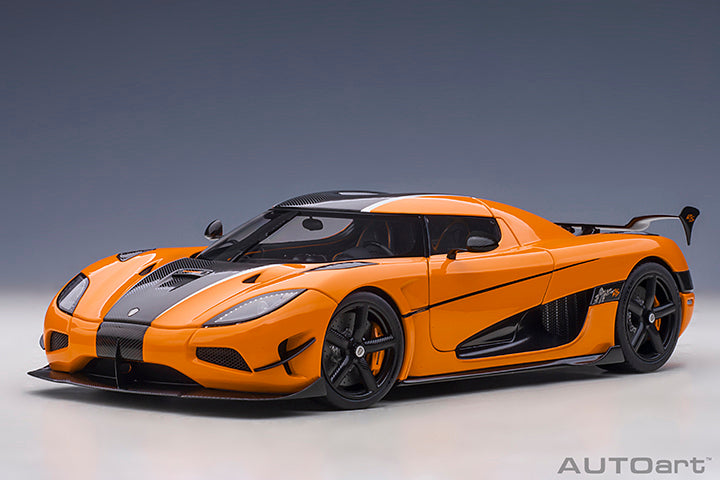 79023  Koenigsegg Agera RS, Cone Orange/Carbon Black/Black Accents
