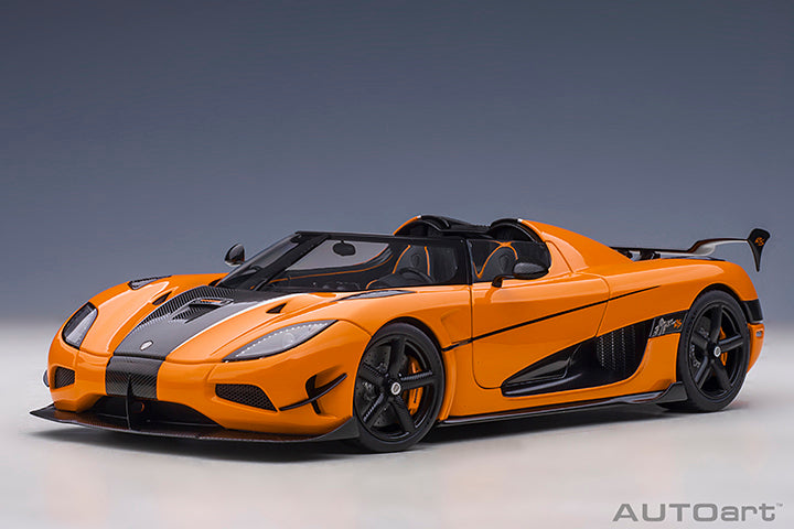 79023  Koenigsegg Agera RS, Cone Orange/Carbon Black/Black Accents