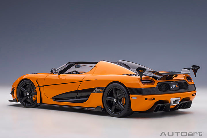 79023  Koenigsegg Agera RS, Cone Orange/Carbon Black/Black Accents