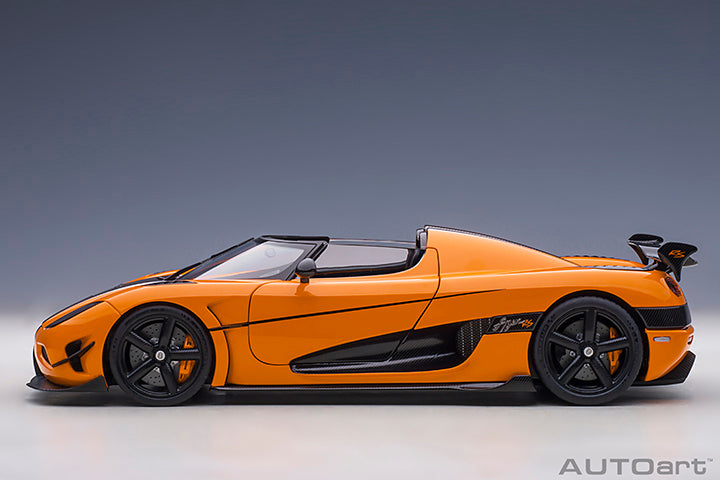79023  Koenigsegg Agera RS, Cone Orange/Carbon Black/Black Accents