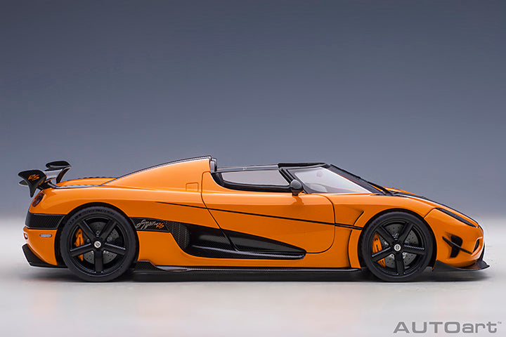 79023  Koenigsegg Agera RS, Cone Orange/Carbon Black/Black Accents