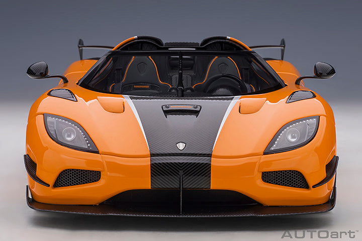 79023  Koenigsegg Agera RS, Cone Orange/Carbon Black/Black Accents