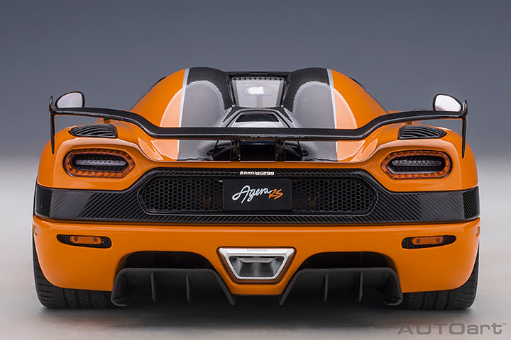 79023  Koenigsegg Agera RS, Cone Orange/Carbon Black/Black Accents