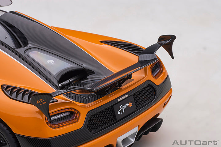 79023  Koenigsegg Agera RS, Cone Orange/Carbon Black/Black Accents