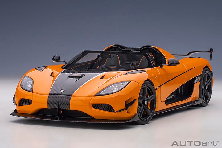 79023  Koenigsegg Agera RS, Cone Orange/Carbon Black/Black Accents