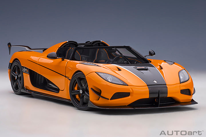 79023  Koenigsegg Agera RS, Cone Orange/Carbon Black/Black Accents