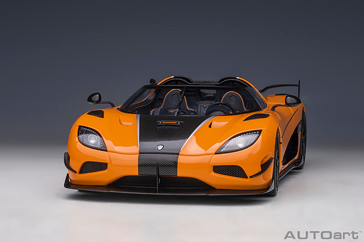 79023  Koenigsegg Agera RS, Cone Orange/Carbon Black/Black Accents