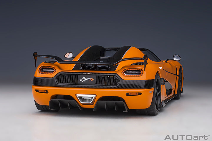 79023  Koenigsegg Agera RS, Cone Orange/Carbon Black/Black Accents