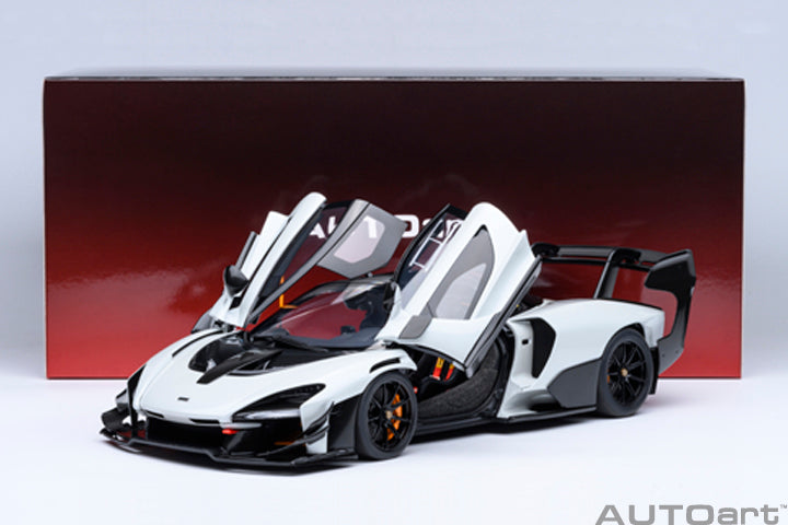 81953 McLaren Senna GTR (Silica White) – AutoBox YYC