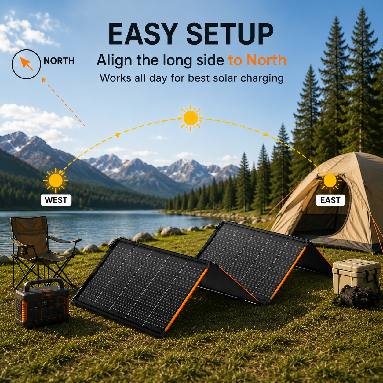NEW! Jackery  340X solar panel 340W rental per day