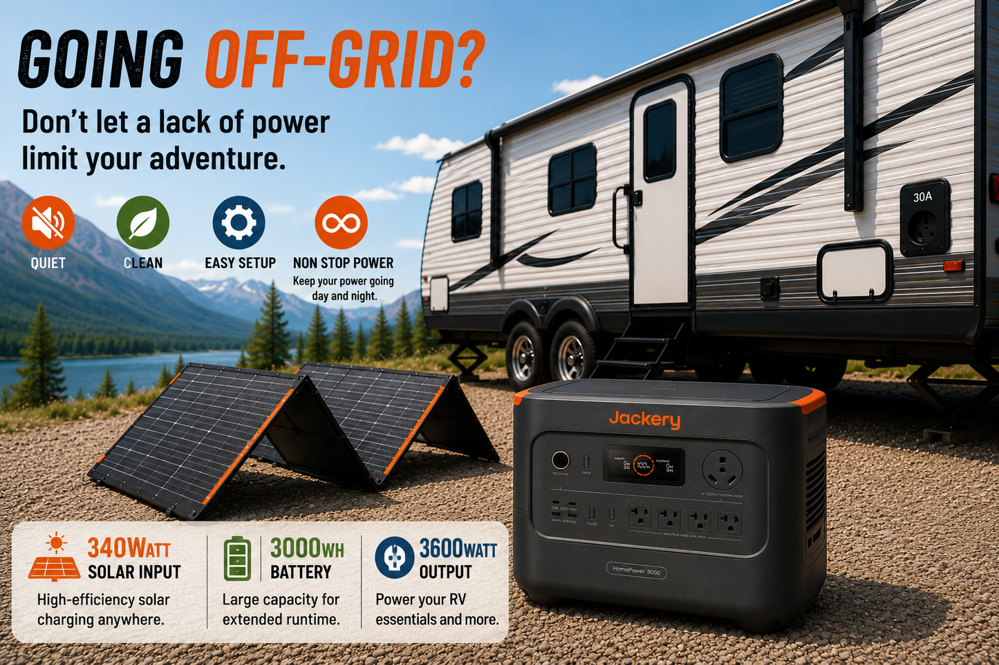 Off-Grid 3000 Combo Rental
