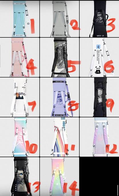 Snowboard sleeves (color)