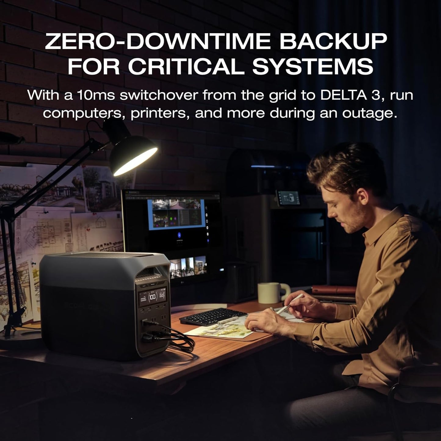 Ecoflow 1024wh Delta 3 Power station rental per day